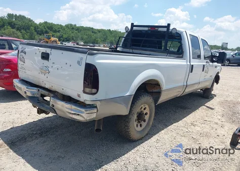 2003 Ford F-350 из США, поврежденный, VIN 1FTSW31P53EC88769